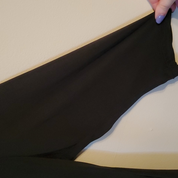 Umgee Tops Umgee Brand Black Oversized Elbow Length Sleeve Tunic